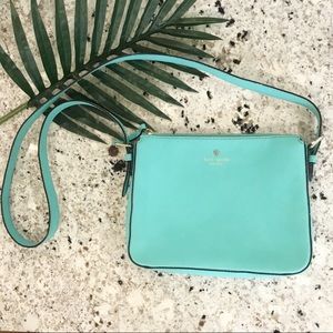 Kate Spade Small Aqua Blue Crossbody